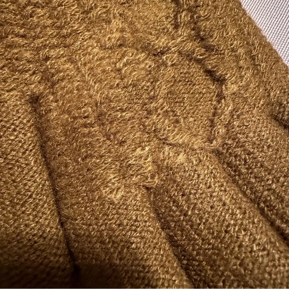 🆕 Trulfit Knit Brown Gloves One Size NWT